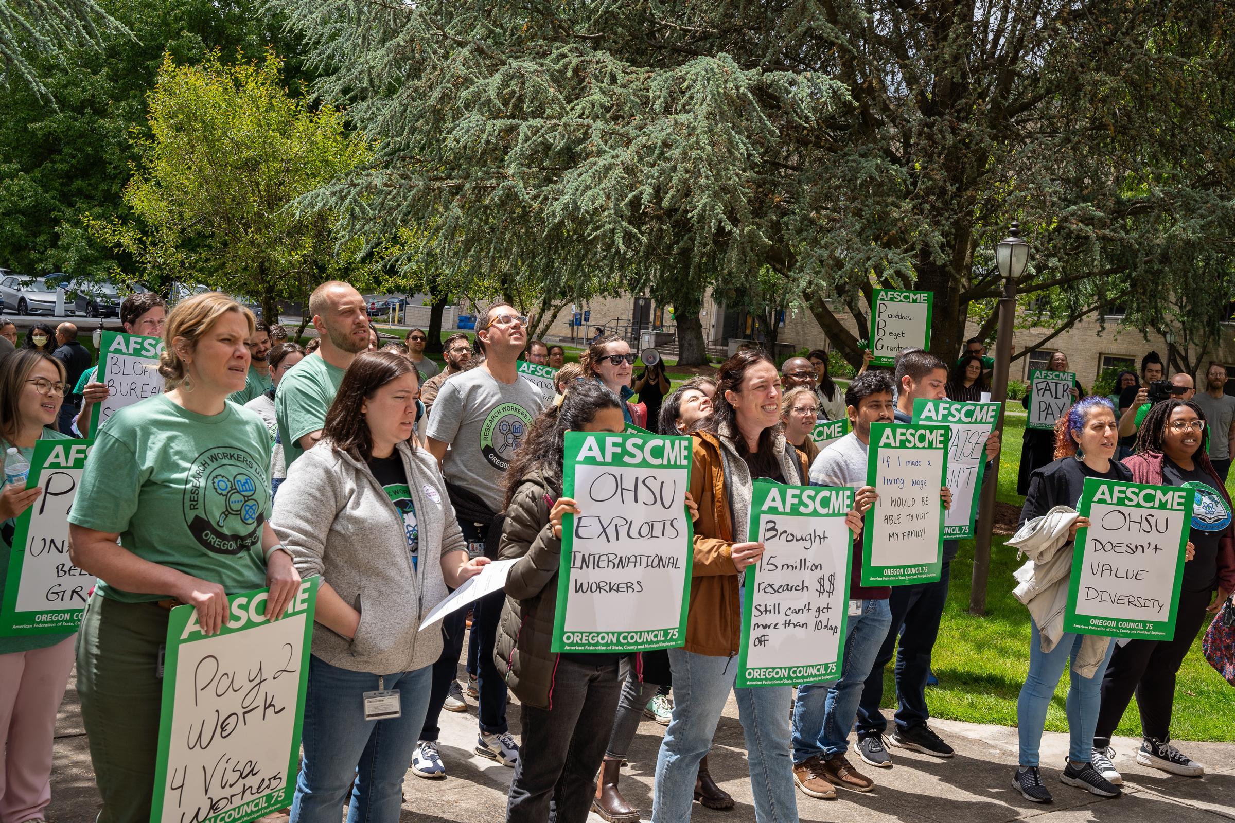 OHSU Postdoctoral Researchers Announce Impasse After Bargaining Stalls ...